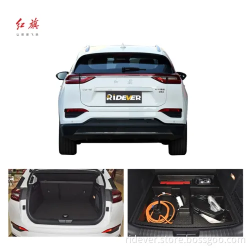 Ridever Wholesale 2019 Hong Qi E-HS3 5 Doors 5 Seats Car Passager SUV 407 Kilometers 2WD 4WD New Energy Automatic Selling Used Car Online